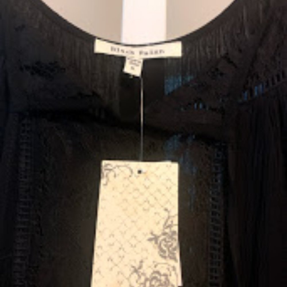 NWT Black Rainn Spaghetti Strap Top (XL) - Picture 8 of 8